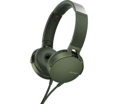SONY Extra Bass MDR-XB550AP Headphones - Green